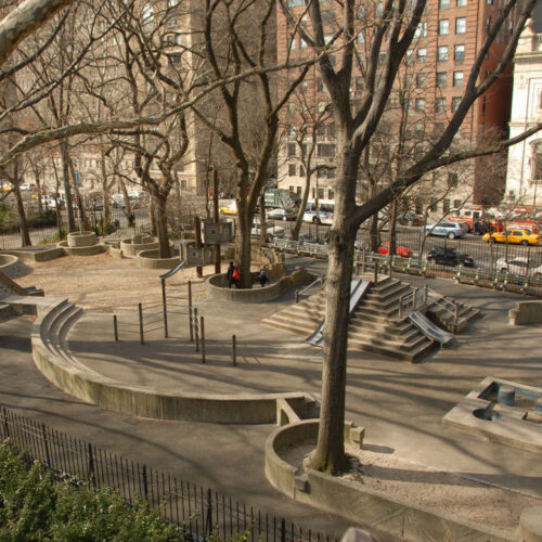 Playground before reconstruction