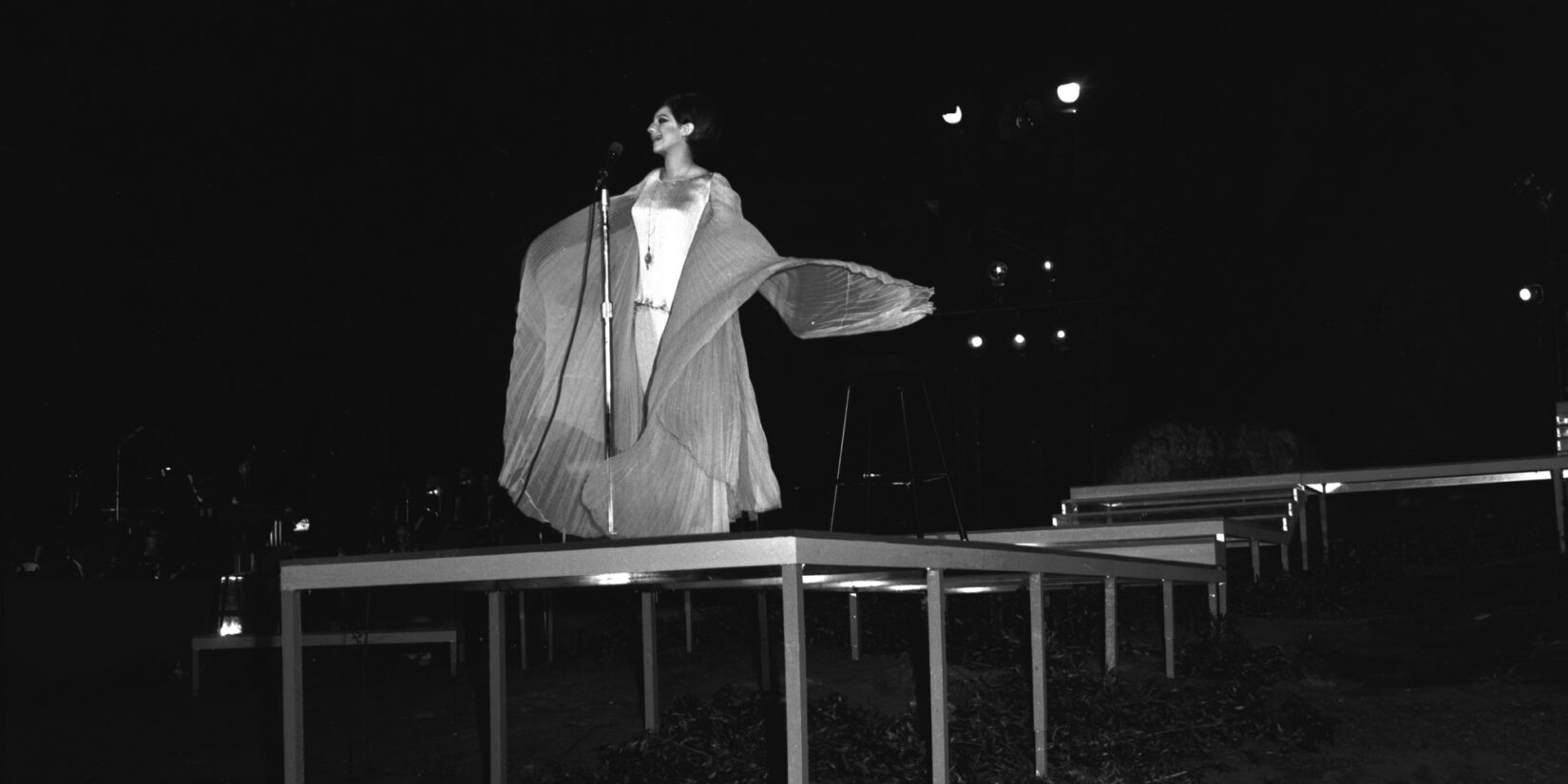 Barbara Streisand concert in Sheep Meadow