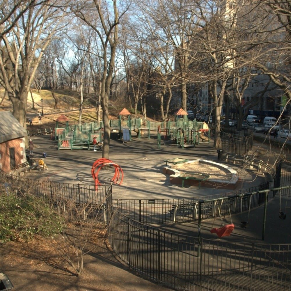 The playground before reconstruction