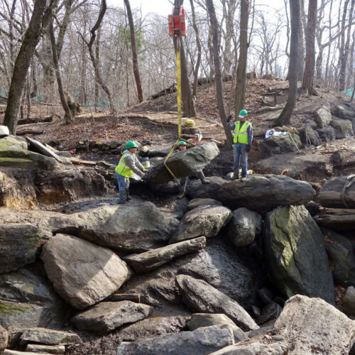 Ramble boulders