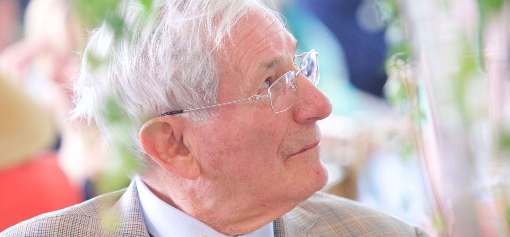 Portrait image of Richard Gilder late in life