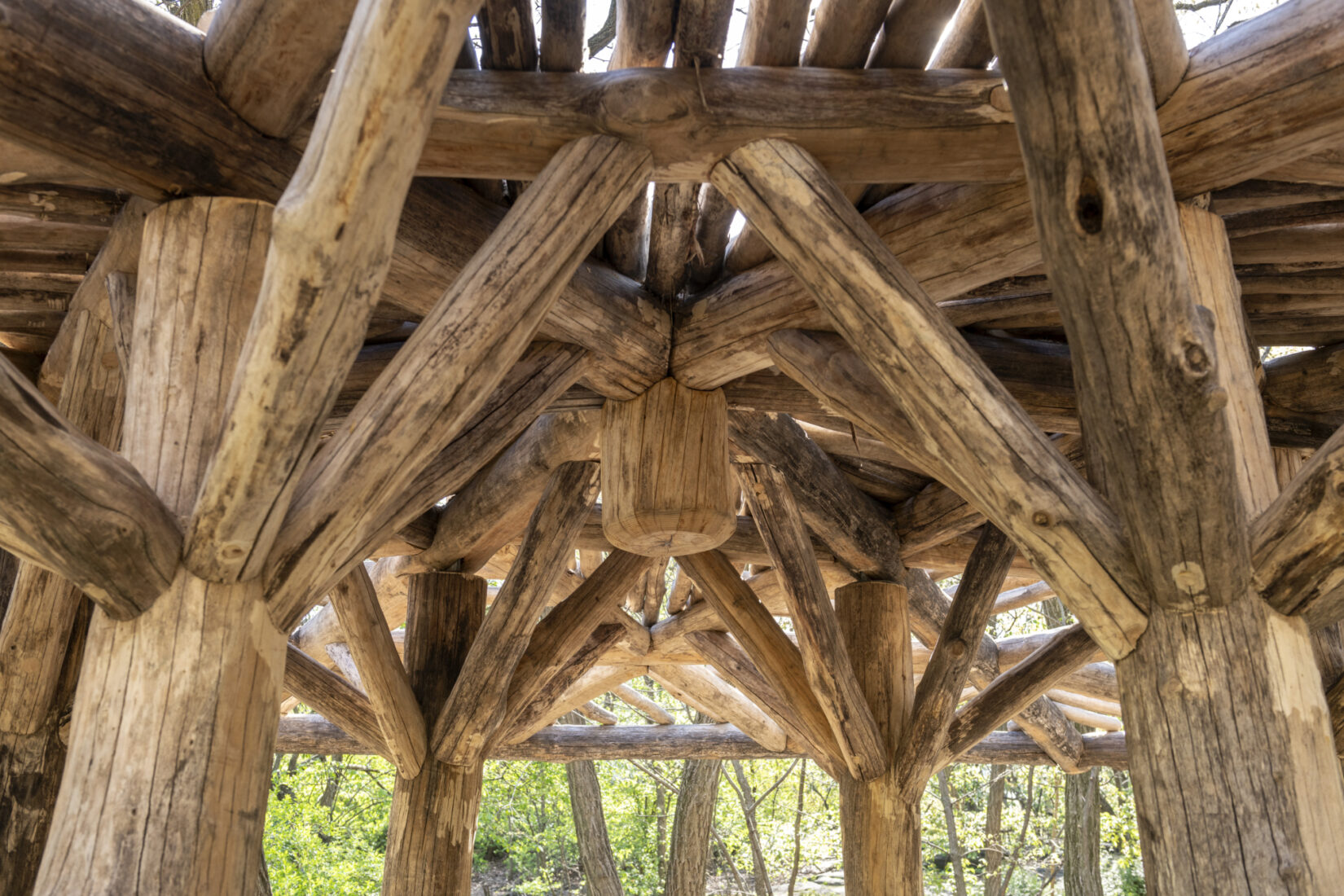 Completed Belvedere Summerhouse, The Ramble, Central Park NYC